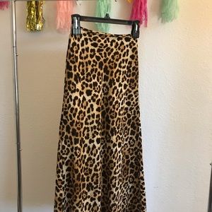 Cheetah skirt